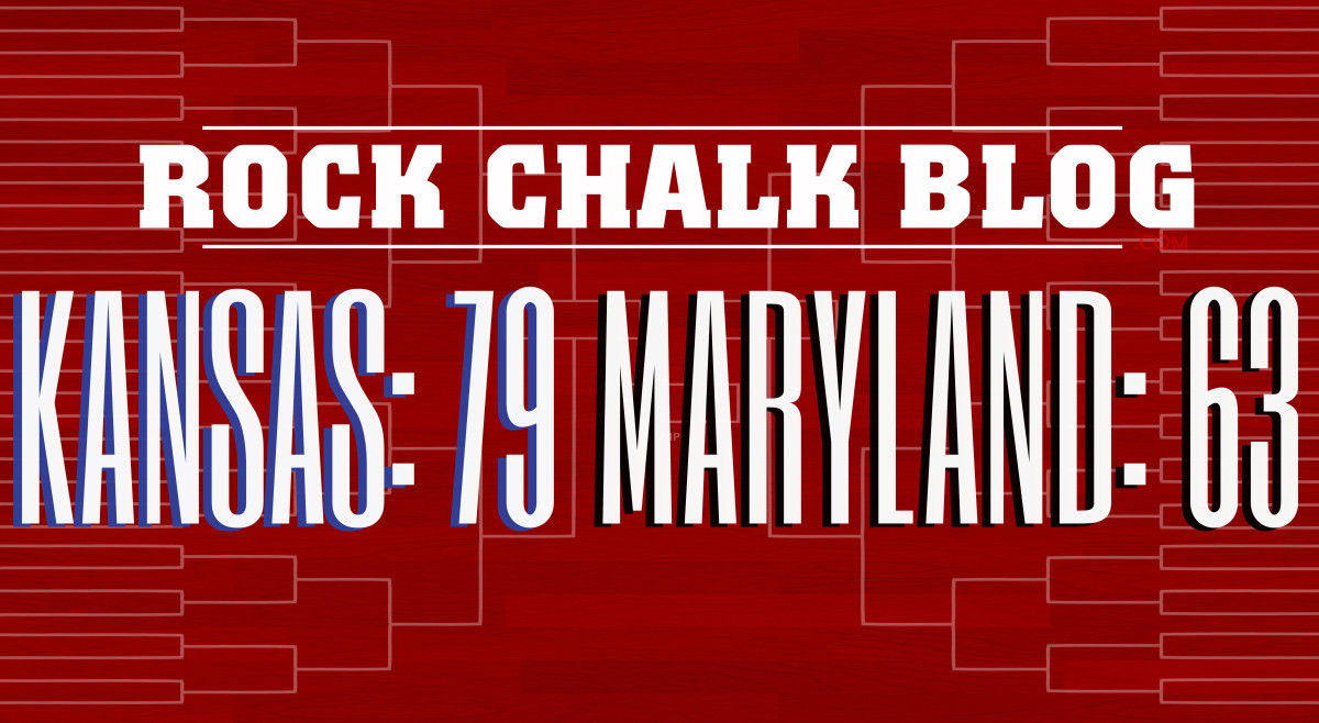 Kansas beats Maryland 79-63 to advance to the Elite EIght.
