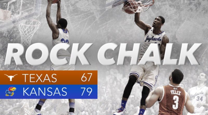 Kansas overcomes a career day from Texas freshman Jarrett Allen and KU moves to 7-0 in conference play. Graphic by Nick Weippert.